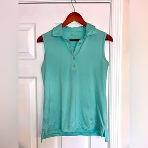 Peter Millar Women’s Golf Tank Size Small Blue/Green